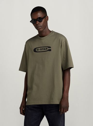 Camiseta Old School Logo Boxy